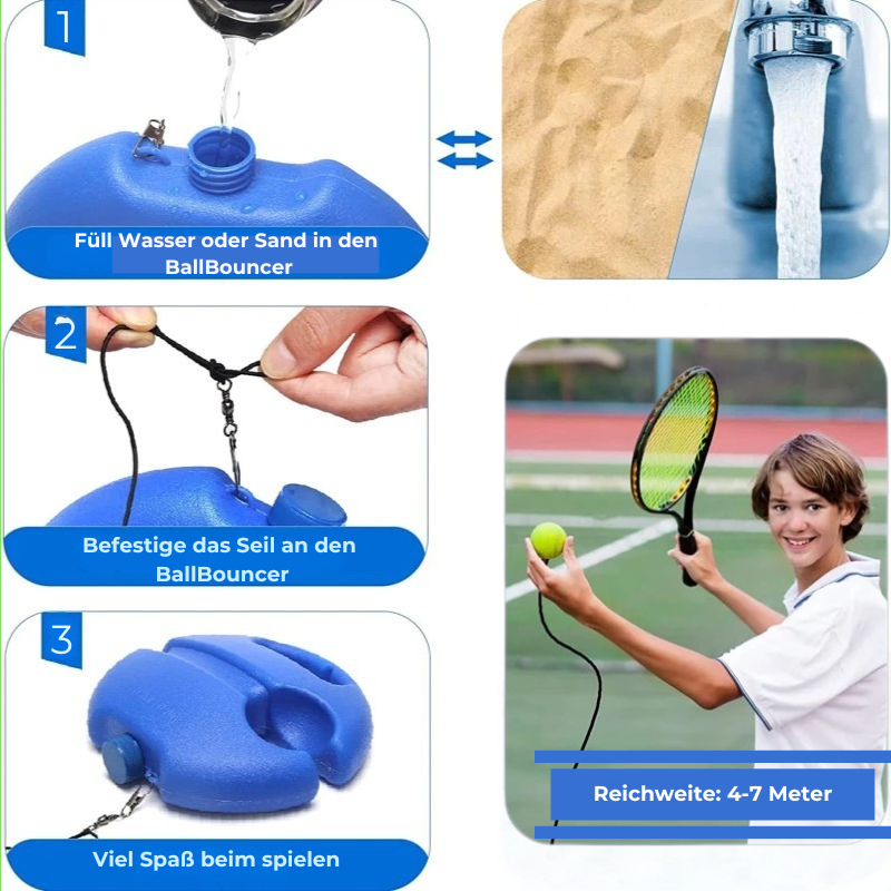 BallBouncer - Effizienter Tennispartner