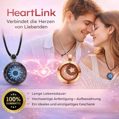 HeartLink – Verbundene Liebes-Halskette