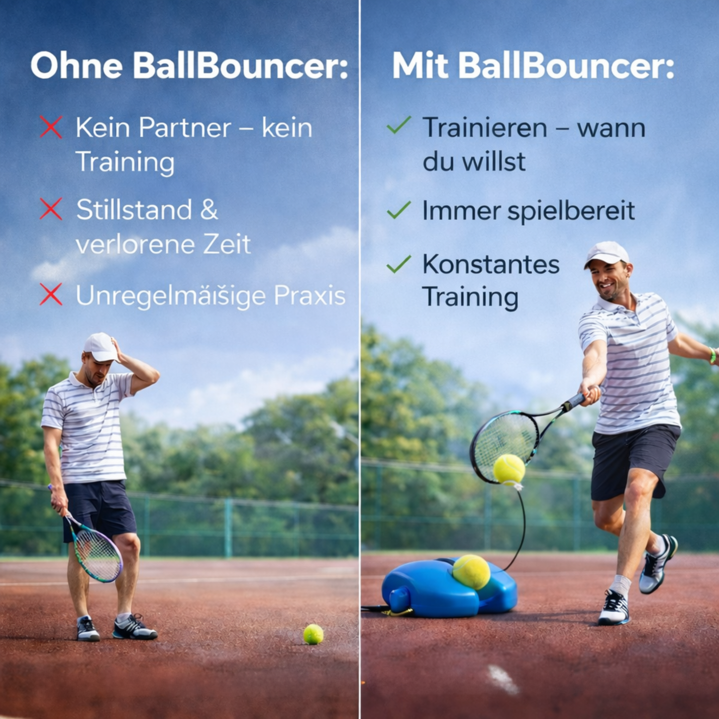 BallBouncer - Effizienter Tennispartner