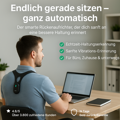 SpineMaster – Smarter Rückenaufrichter