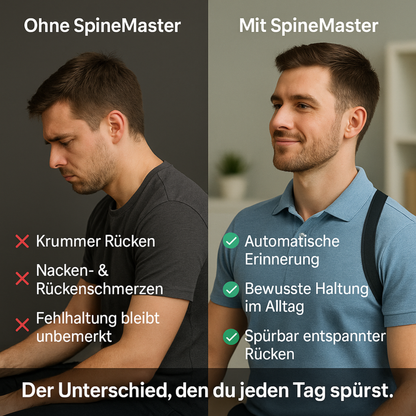 SpineMaster – Smarter Rückenaufrichter