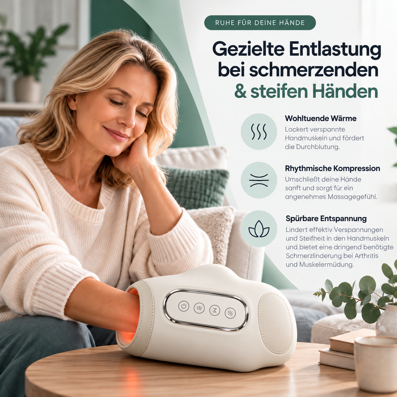 Gib deinen Händen die Entlastung,