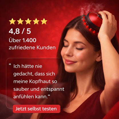 HairPulse - Elektrische Kopfhaut-Massagebürste